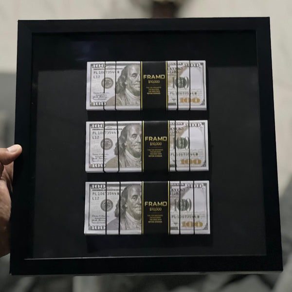 Triple Stacked Wealth in Layers Frame