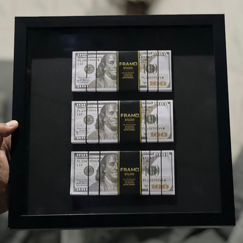 Triple Stacked Wealth in Layers Frame